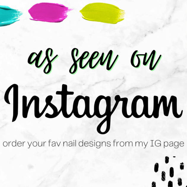 Sha Nails press on nails from instagram